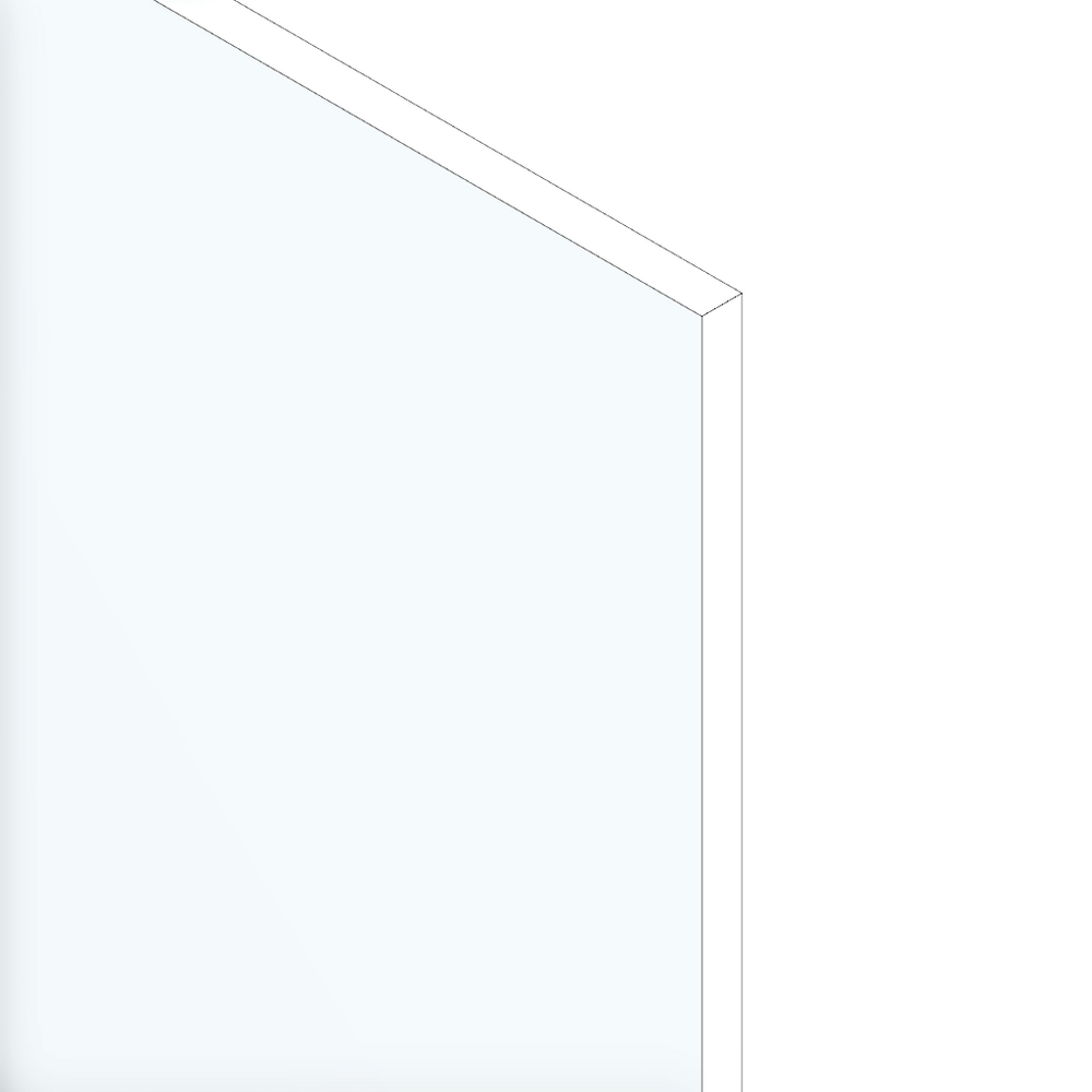 63-200-0 MODULAR SOLUTIONS POLYCARBONATE PANEL<br>1/4" X 4' X 8', CLEAR